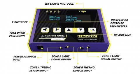 Lumatek Control Panel HID and LED 2.0